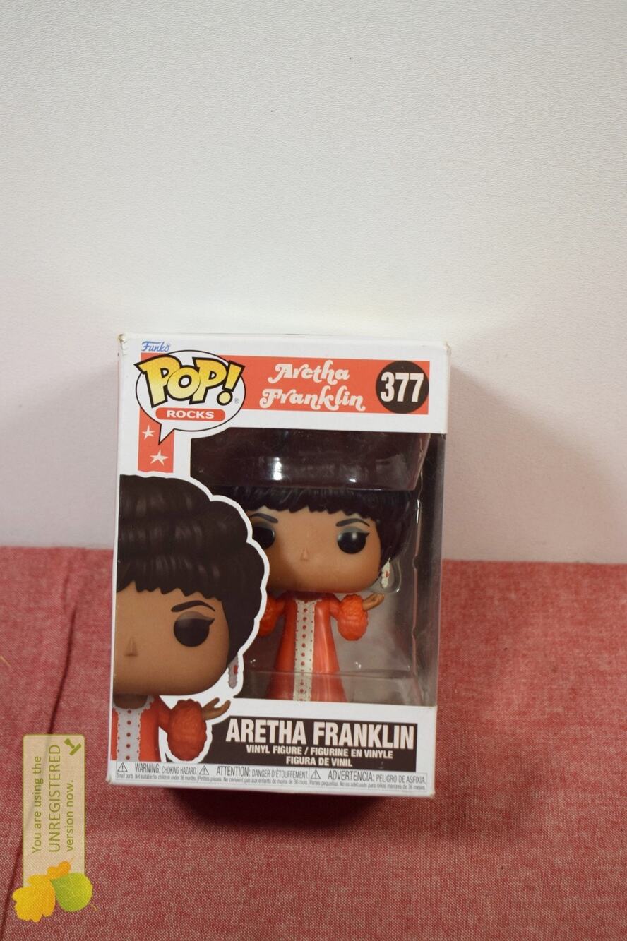 Funko POP! Rocks: Aretha Franklin Figure #377 (Pack Wear)